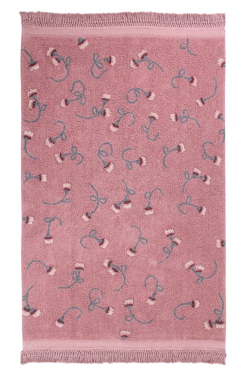 English Garden Washable Recycled Cotton Blend Rug