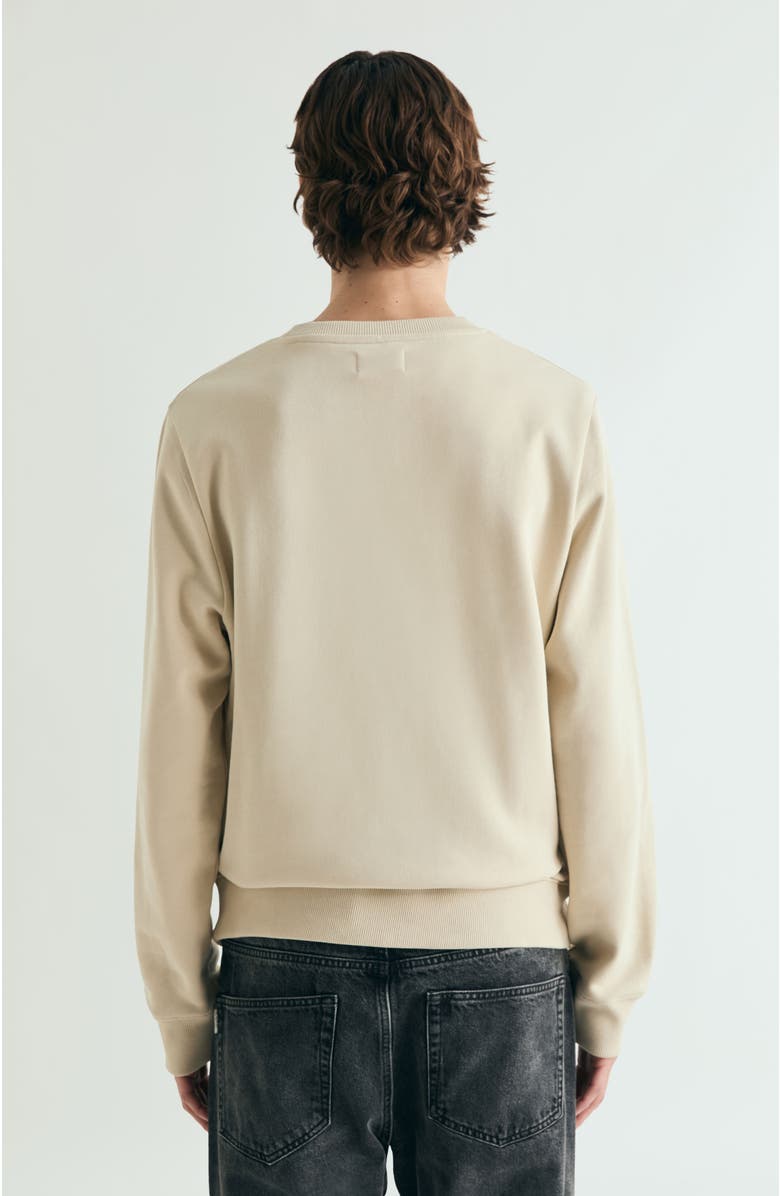 Scalpers Wash Embroidered Sweatshirt, Alternate, color, Beige