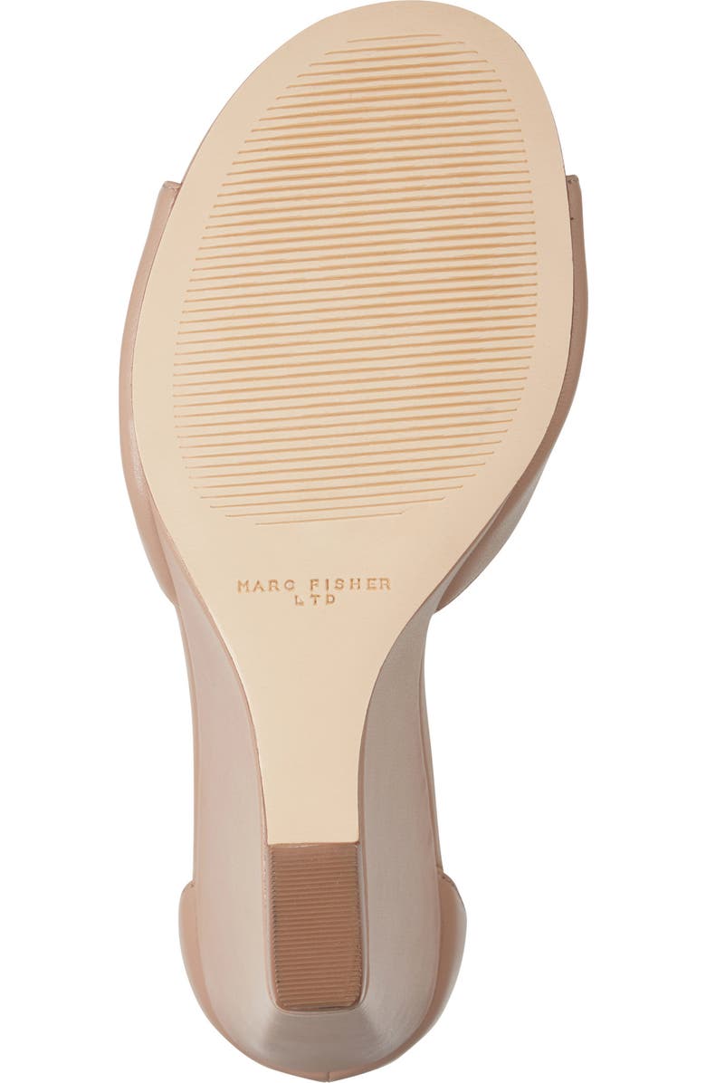 Marc Fisher LTD Felyna Ankle Strap Wedge Sandal, Alternate, color, Beige