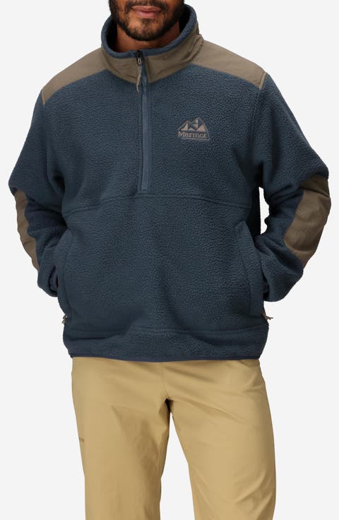 Wanderer High Pile Fleece Half Zip Pullover