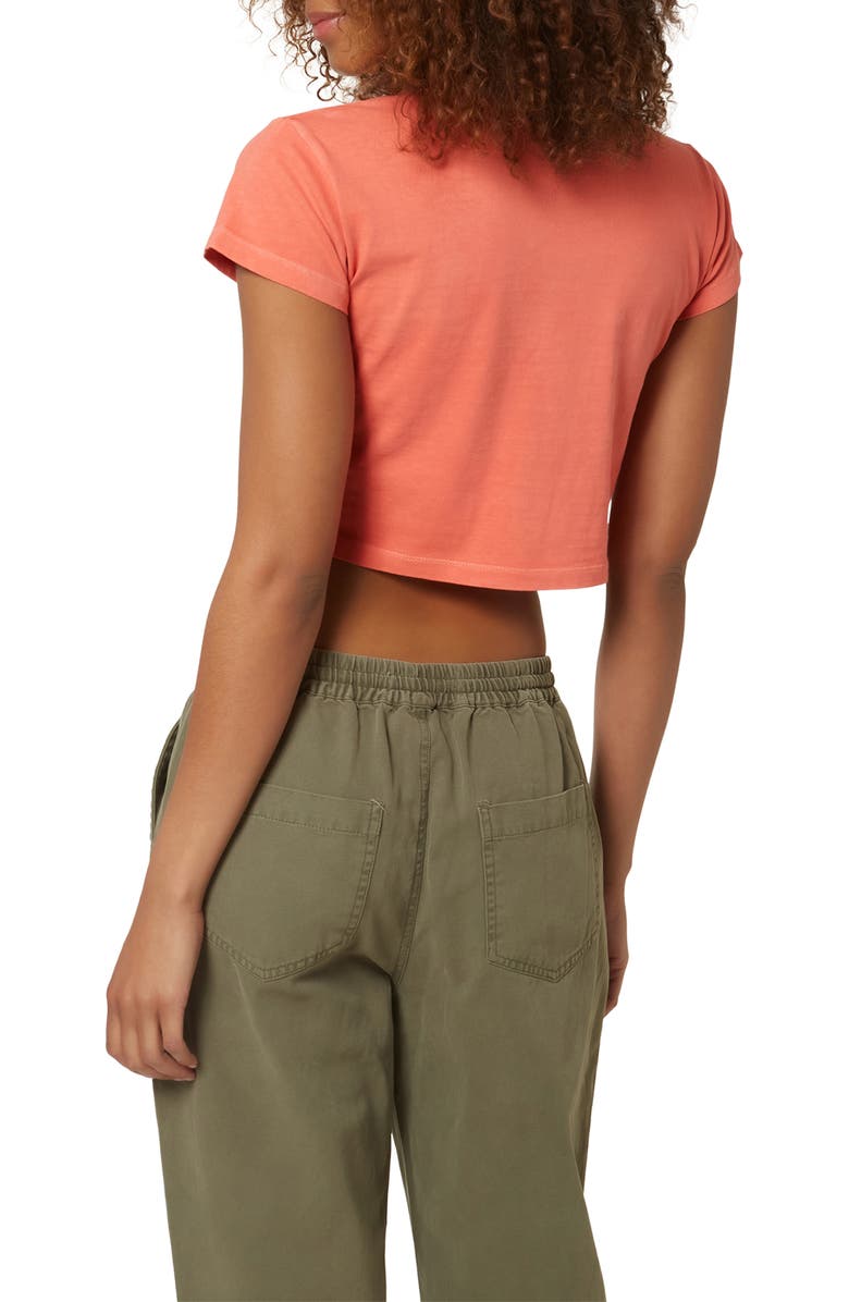 O'Neill Let's Go Babe Graphic Crop Tee, Alternate, color, 