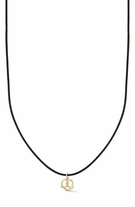 Ember Fine Jewelry Pretzel Pendant Necklace