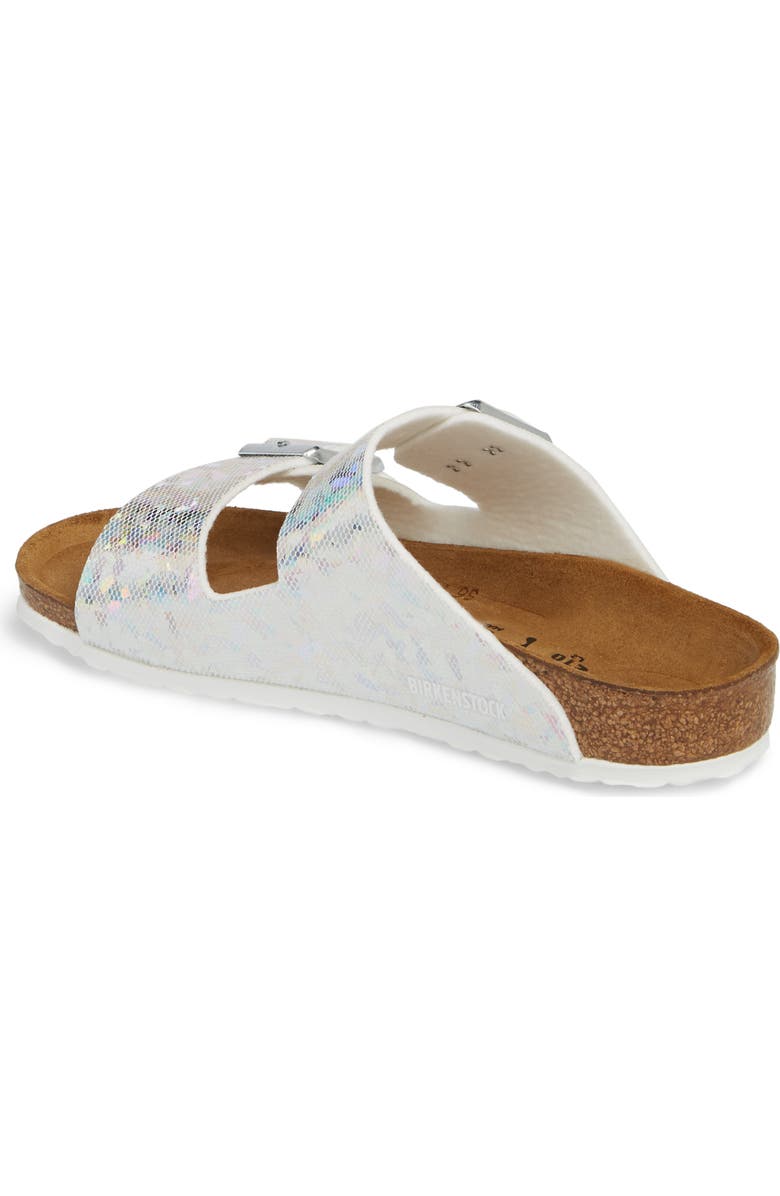 Birkenstock Arizona Hologram Slide Sandal, Alternate, color,