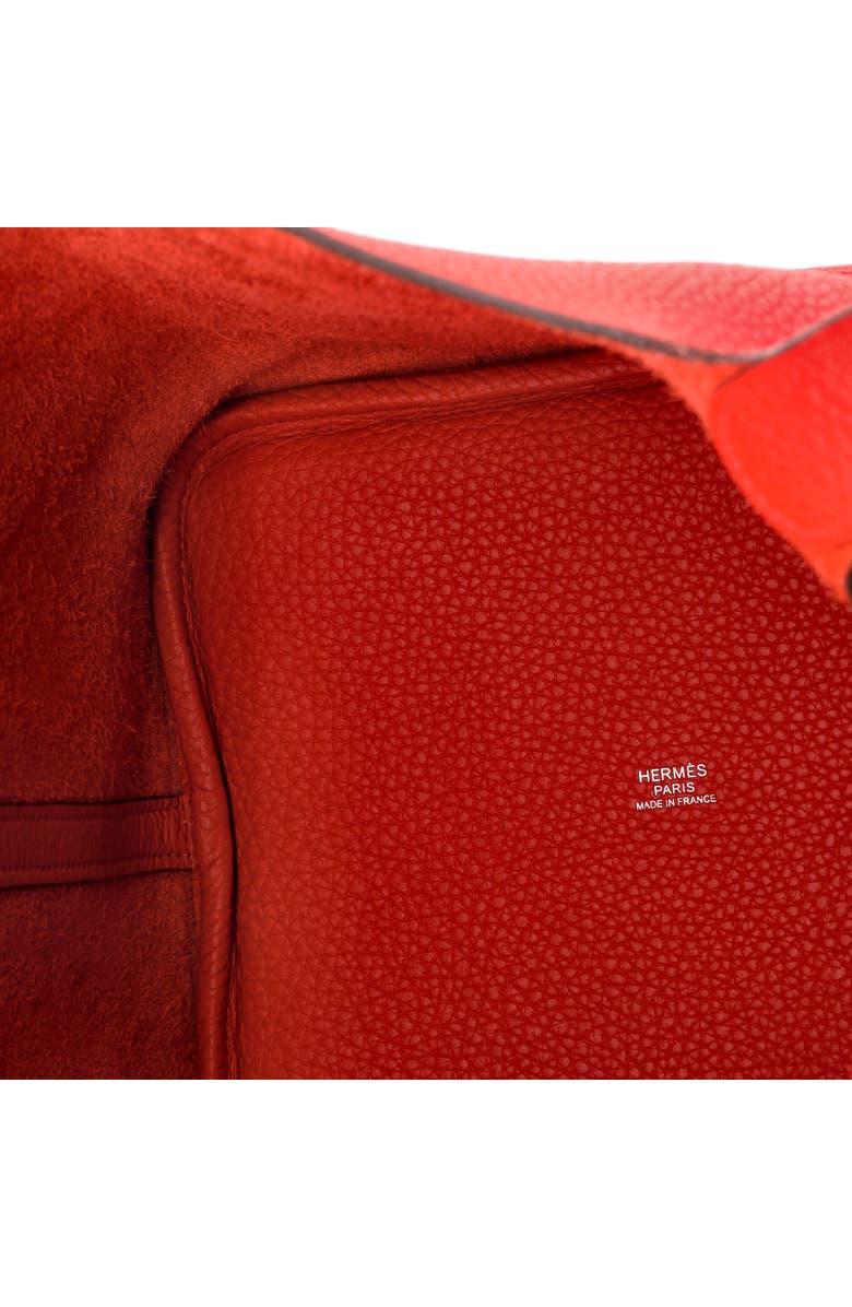 Pre-Owned Hermes Picotin Lock Bag Clemence MM, Alternate, color, Rouge Tomate