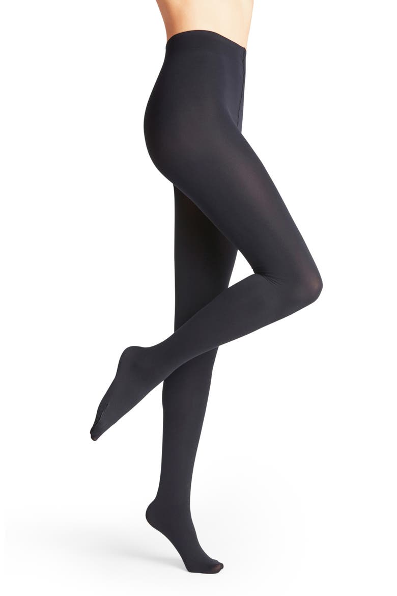 Pure Opaque Tights, Main, color, MARINE