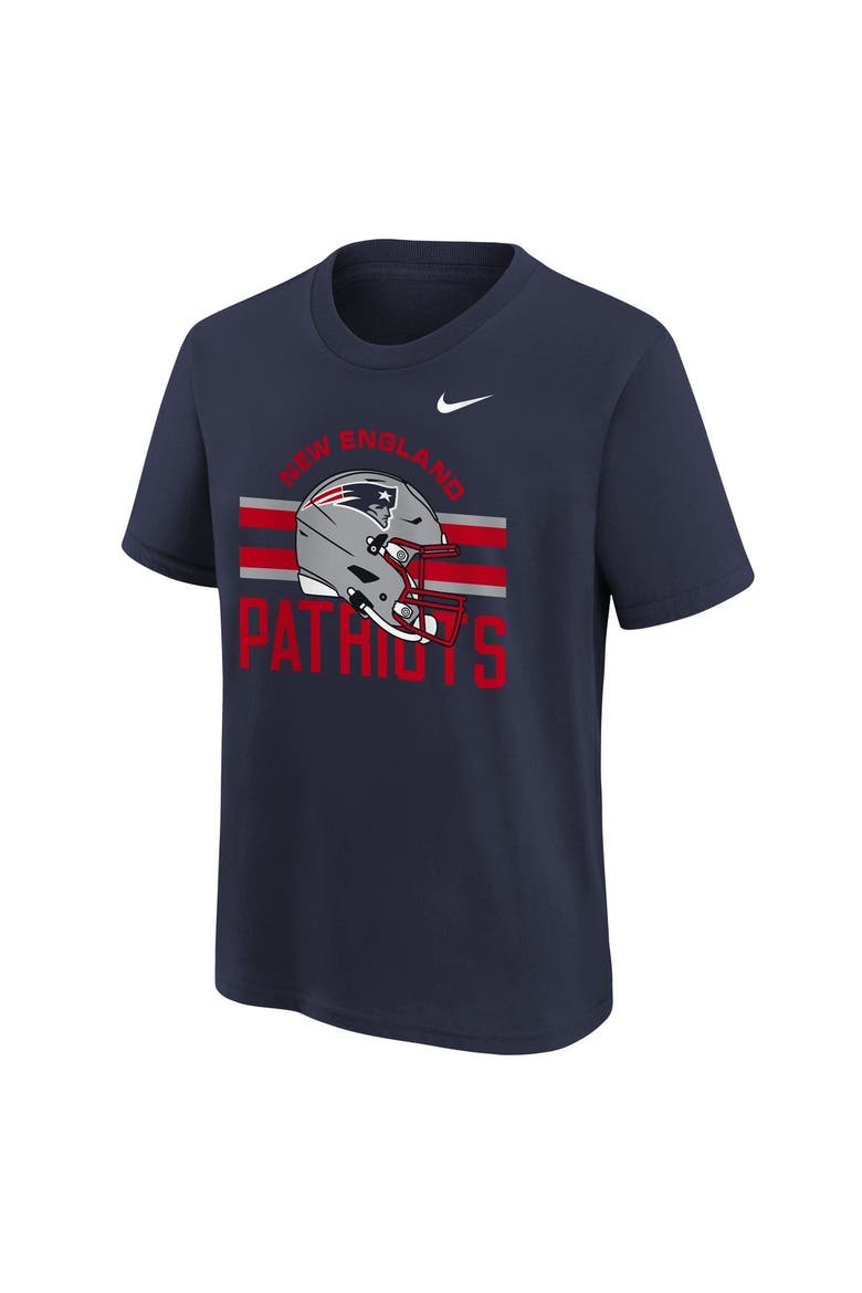 Youth Nike  College Navy New England Patriots Team Issue T-Shirt, Main, color, College Navy
