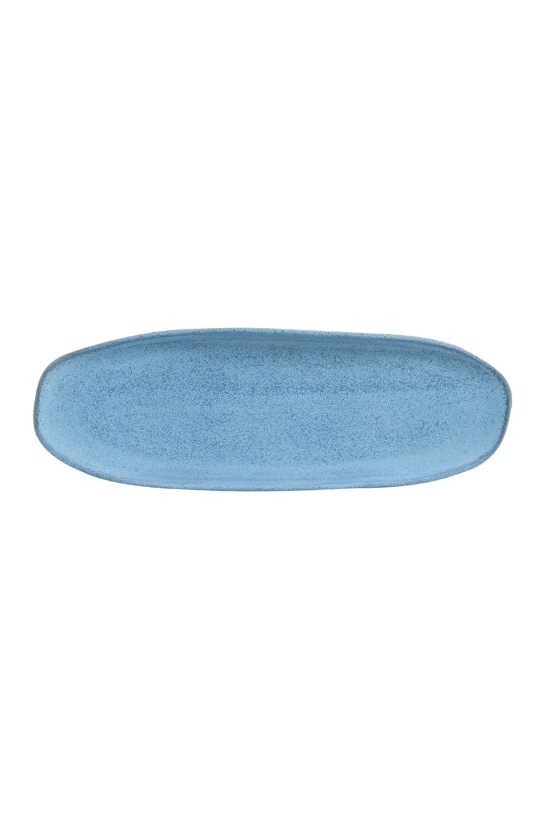 Shallow Organic Oval Platter Large Set of 4, Main, color, Breeze