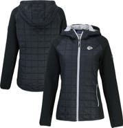 Cutter & Buck Women's Cutter & Buck Black Kansas City Chiefs Rainier PrimaLoft Eco Hybrid Full-Zip Hoodie Jacket