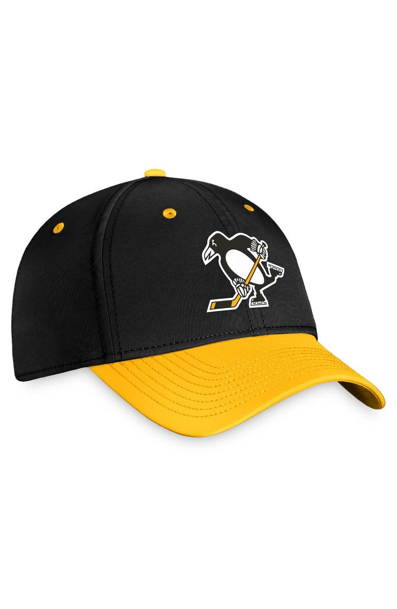 FANATICS Men's Fanatics Branded Black Pittsburgh Penguins Authentic Pro Alternate Jersey Flex Hat, Alternate, color, Black