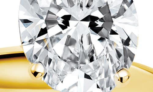 Crislu Cubic Zirconia Ring In Gold