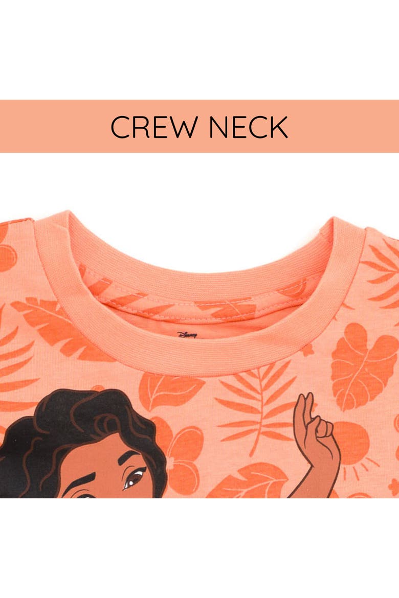 Moana Short Sleeve T-Shirt, Alternate, color, Coral Moana