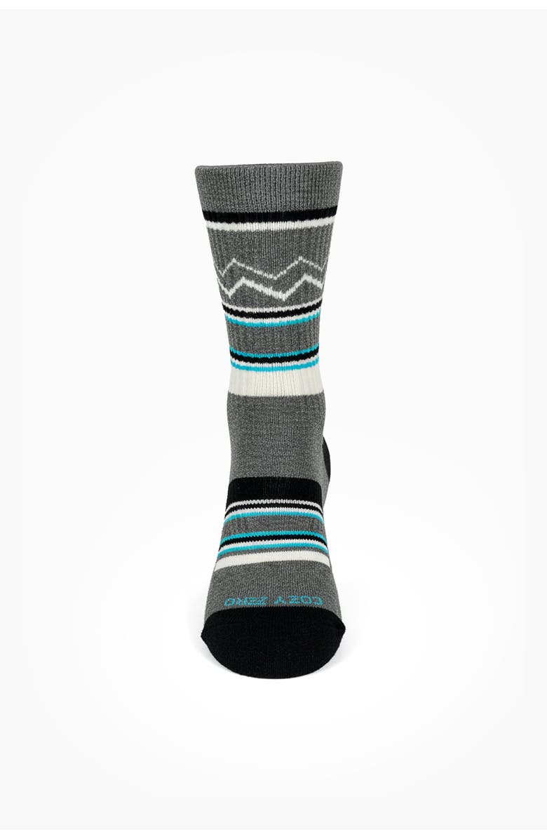 COZY ZERO PerformaWool Midcrew All-season Hike Socks, Alternate, color, Rock Gray