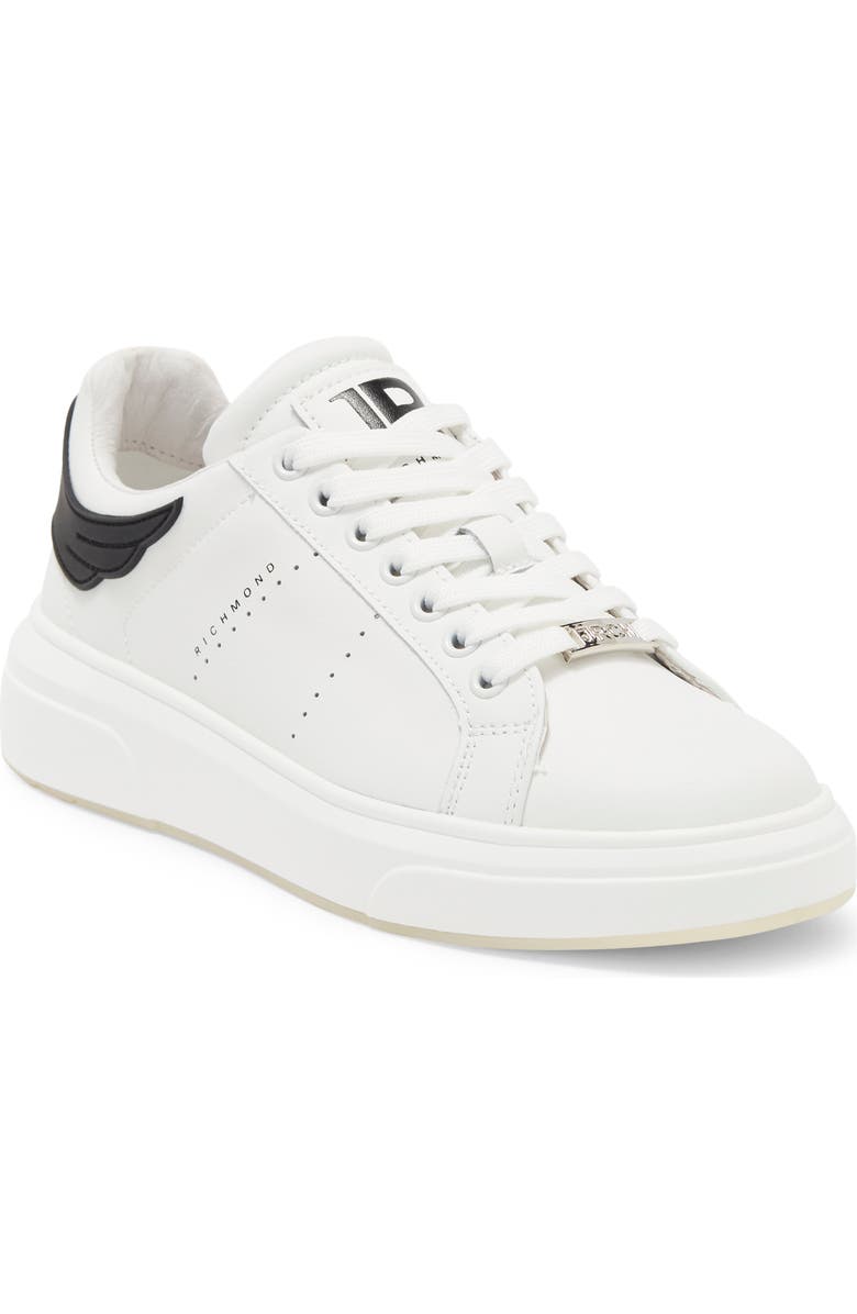 JOHN RICHMOND Perforated Low Top Sneaker, Main, color,