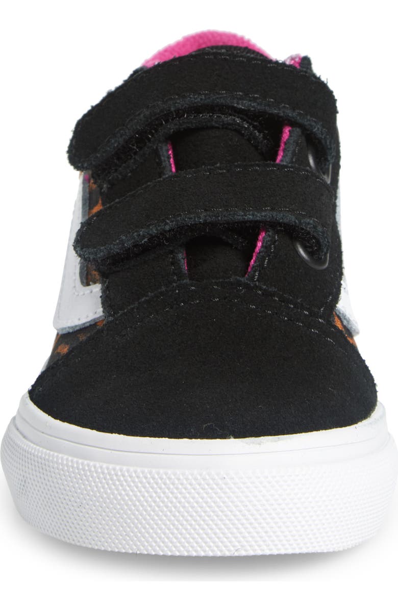 Vans Kids' Old Skool V Leopard Pop Sneaker, Alternate, color,