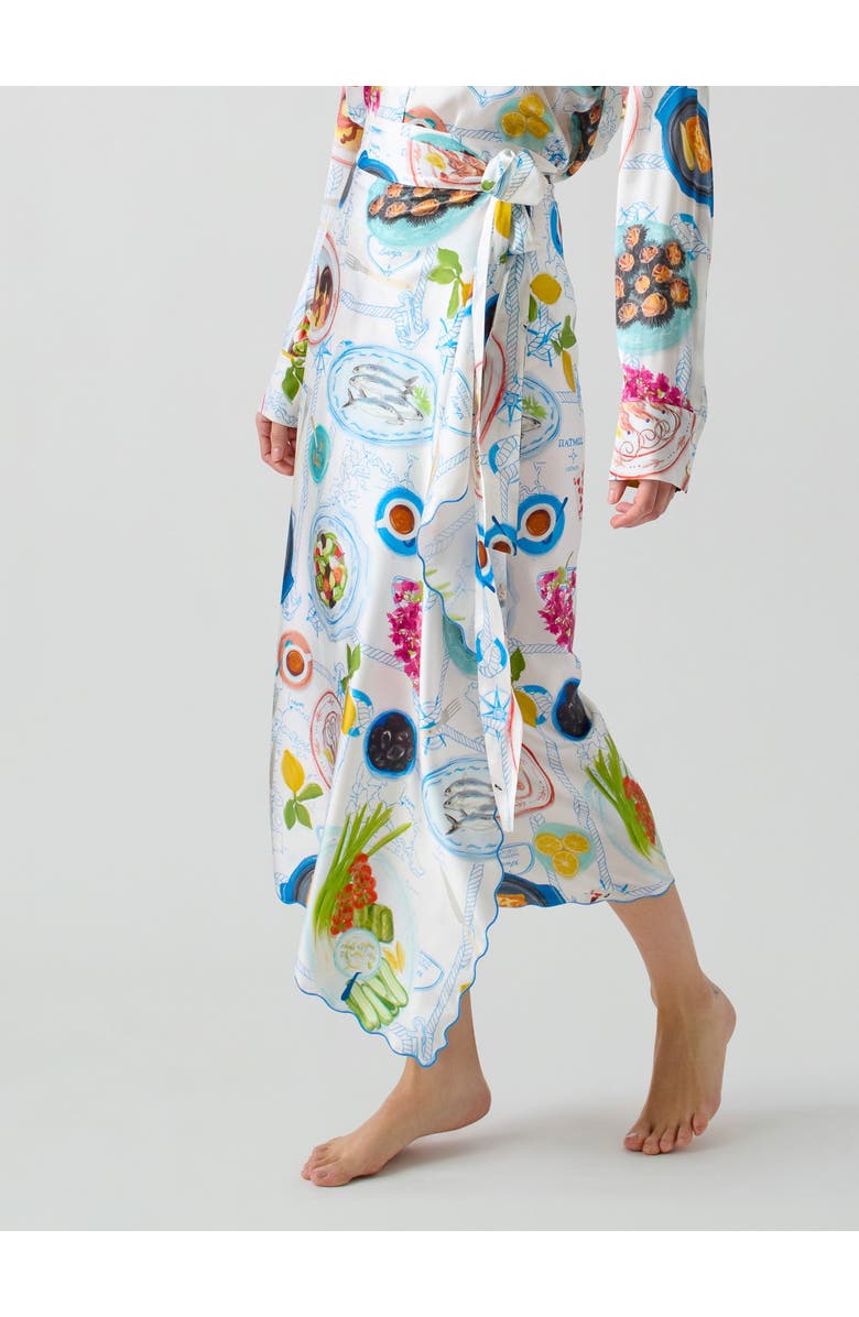 Lingua Franca Lampi Wrap Skirt, Main, color, 