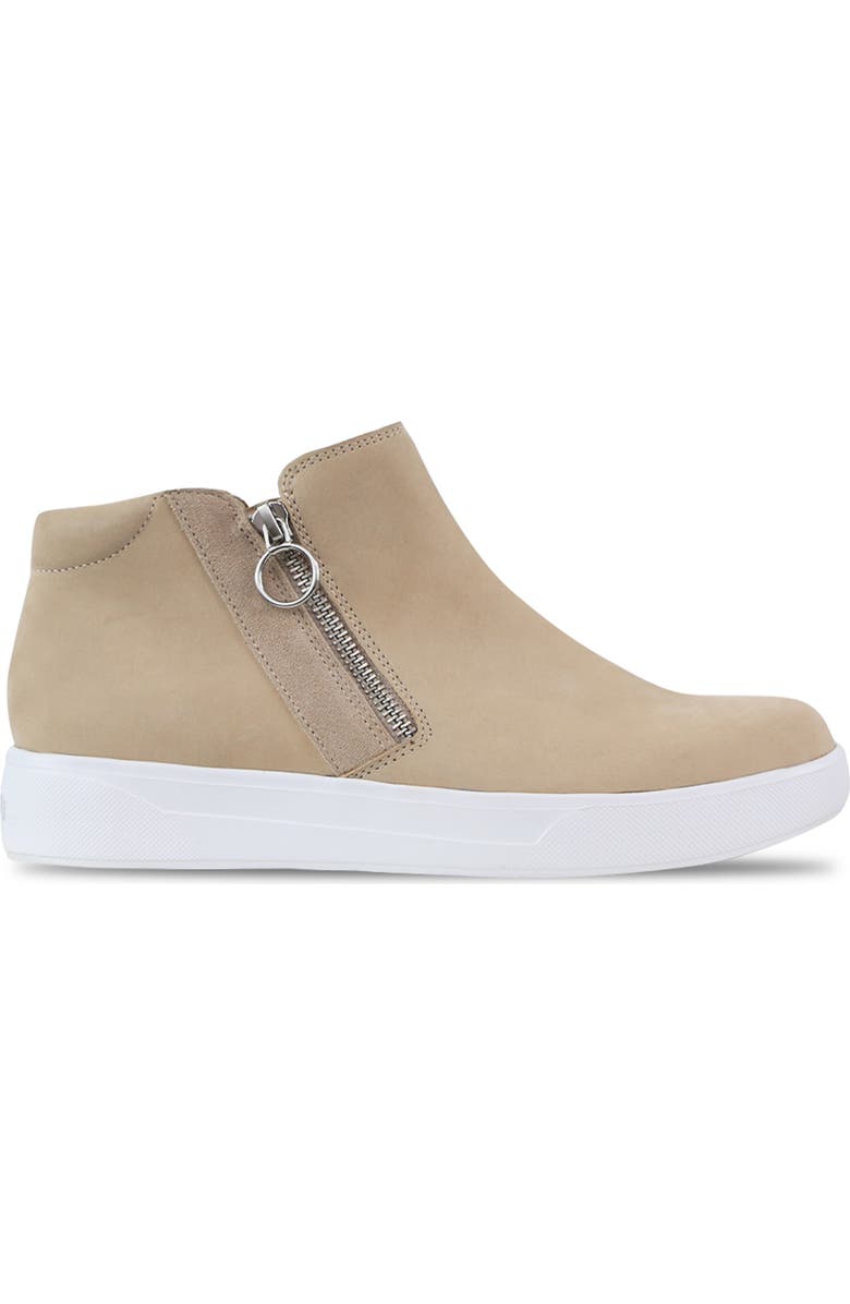 Munro Viera Mid Sneaker, Alternate, color, Light Stone