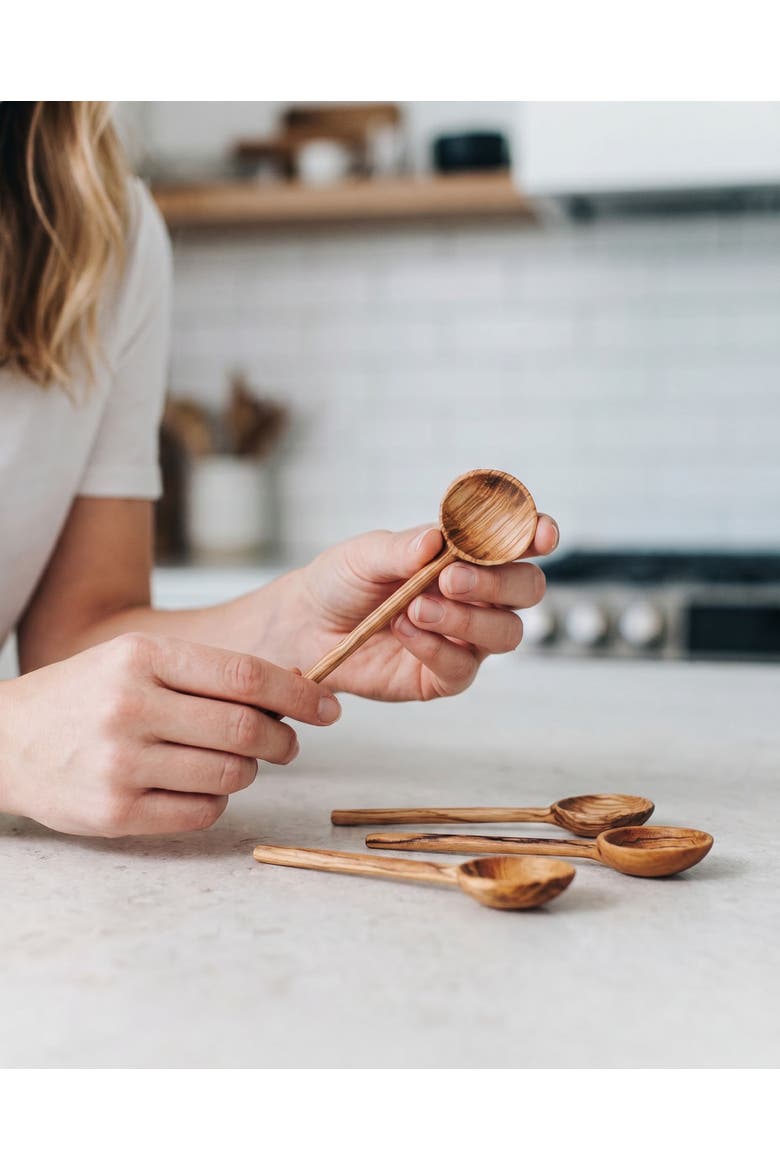 Coffee Spoon - Set of 4, Alternate, color, Natural