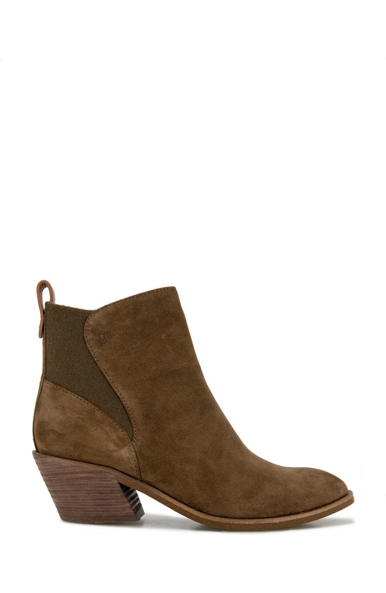 Gentle Souls Clint Western Bootie, Alternate, color, Cocoa Suede