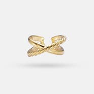 Ivy & Pearl Co. The Hawthorn Twistline Ring