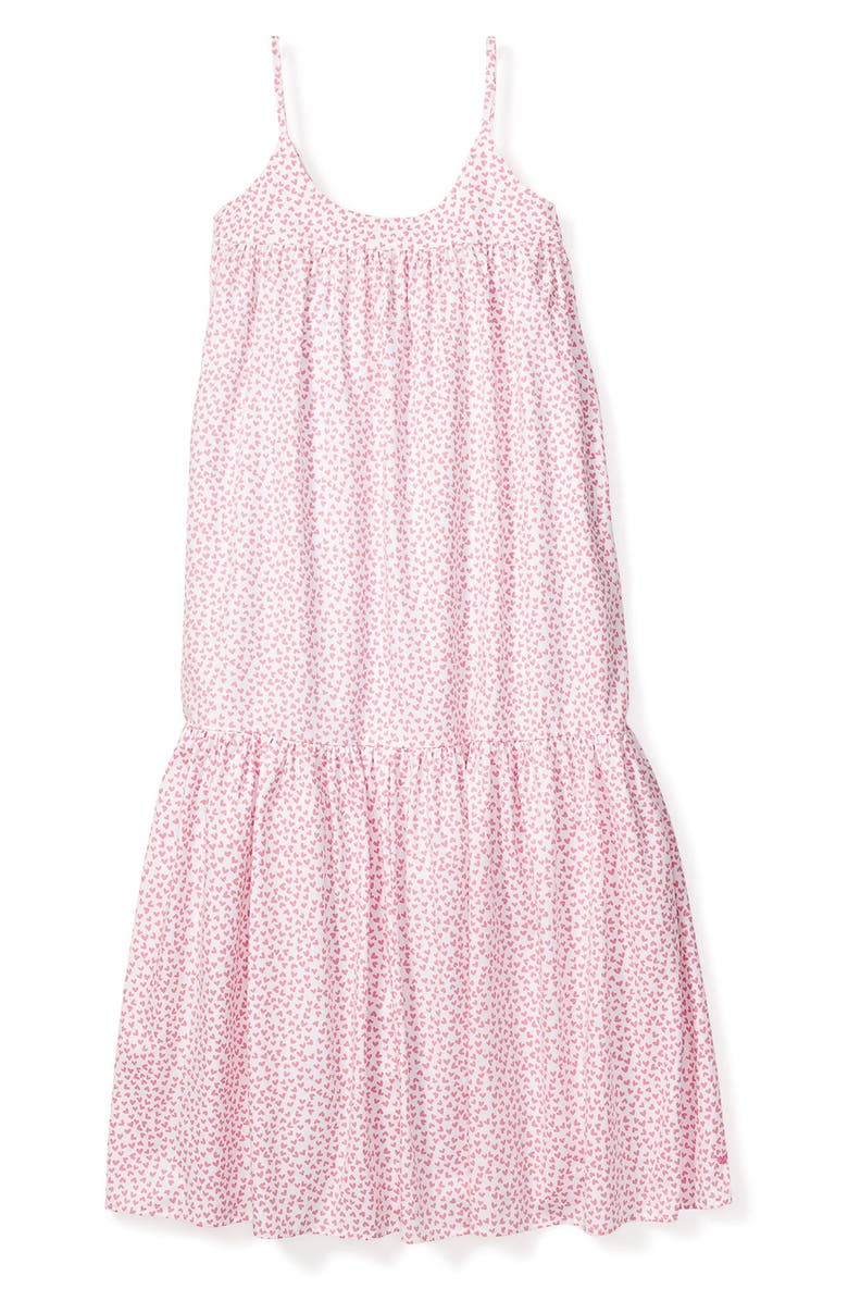 Petite Plume Women's Chloe Sweethearts Cotton Nightgown, Alternate, color, 