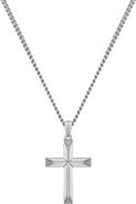Vincero Men
s Cross Pendant Necklace