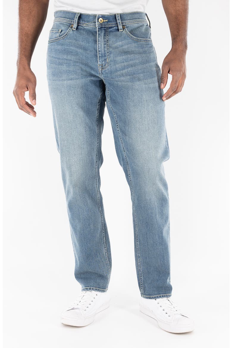 Athletic Fit Performance Jeans, Main, color, OXFORD