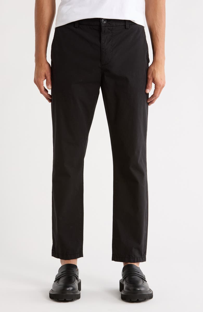 7 For All Mankind Adrein Chino Pants, Main, color, Black