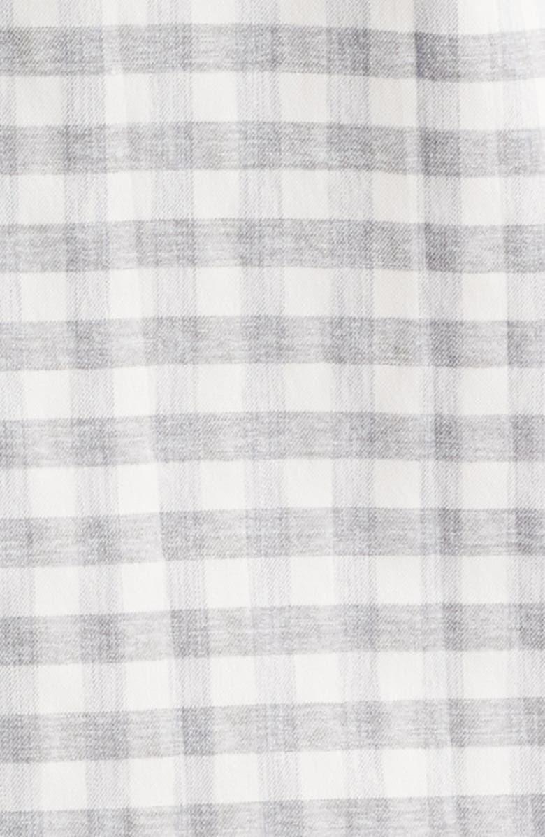 Scott Barber Mélange Check Stretch Button-Down Shirt, Alternate, color, 