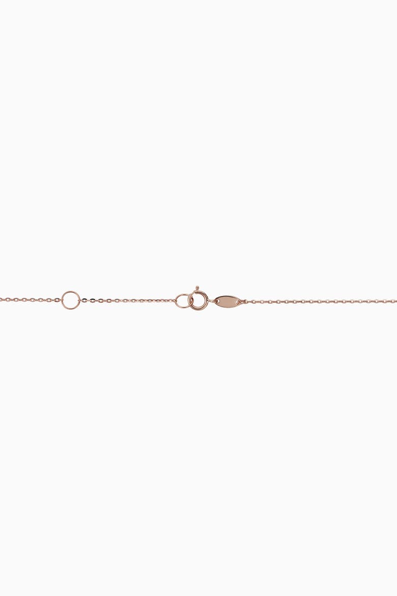 10K Gold Brooklyn Bar Pendant Necklace, Alternate, color, Rose Gold