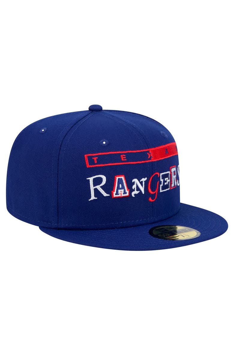 New Era Men's New Era Royal Texas Rangers Ransom 59FIFTY Fitted Hat, Alternate, color, Royal