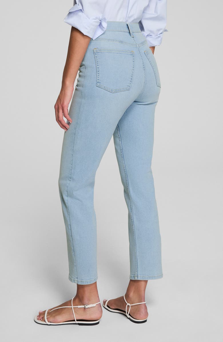 SPANX<sup>®</sup> Slim Straight Leg Jeans, Alternate, color, Tidal Blue