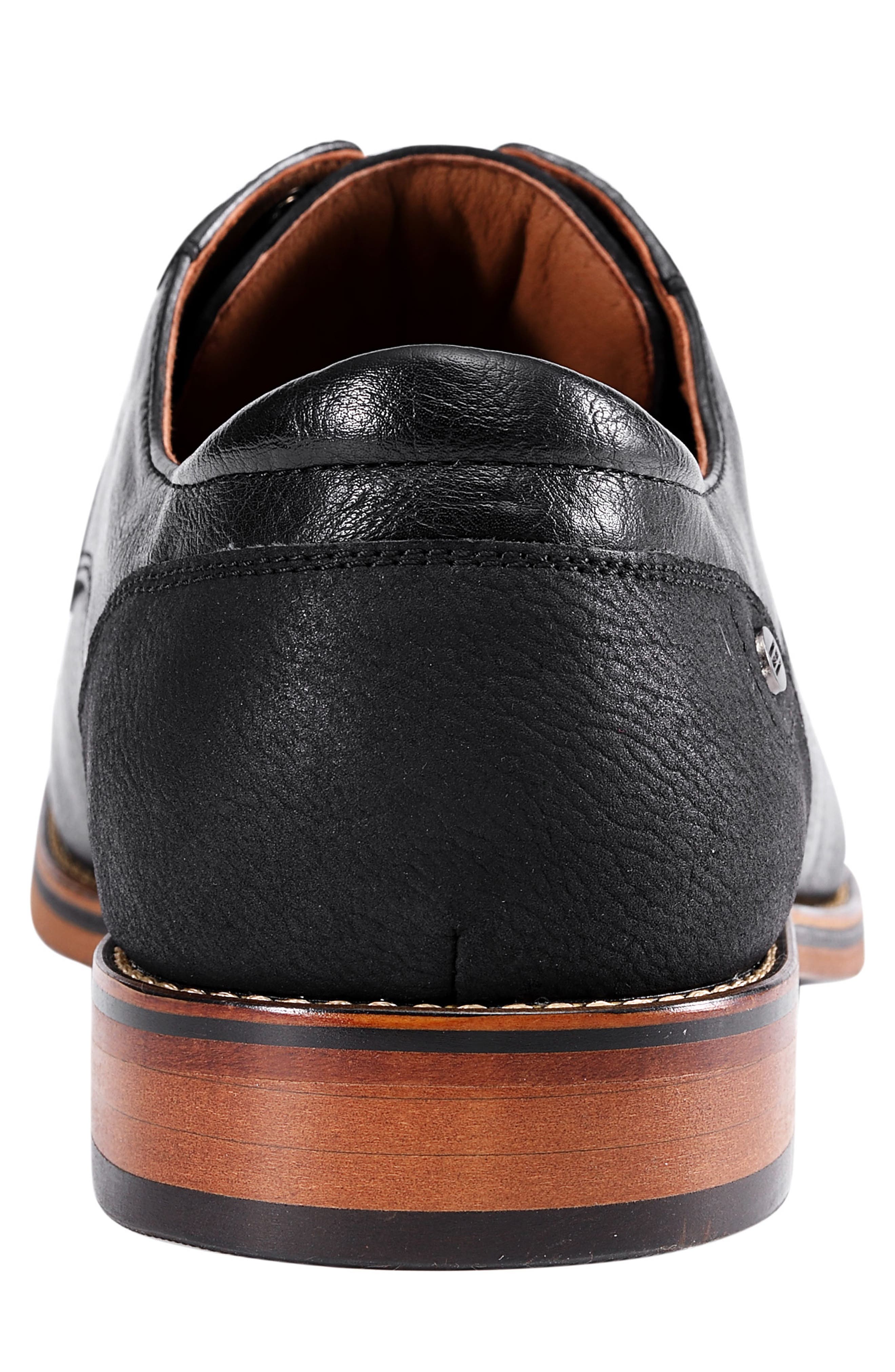 Tommy Hilfiger Barmi Cap Toe Derby, Alternate, color, Black 001
