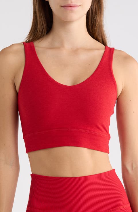 Space Dye Longline Sports Bra