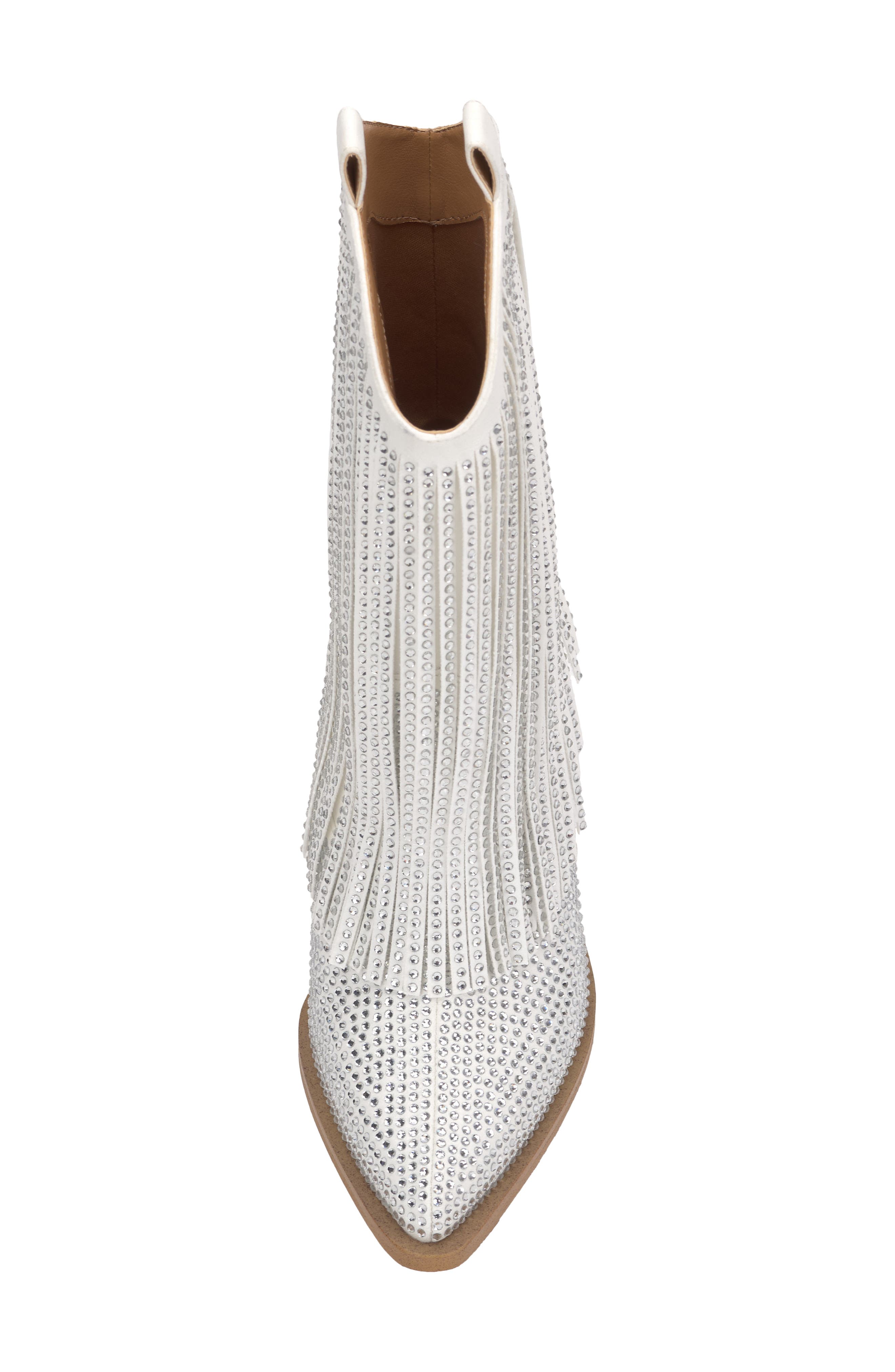 Paredisa Fringe Western Boot, Alternate, color, WHITE 04