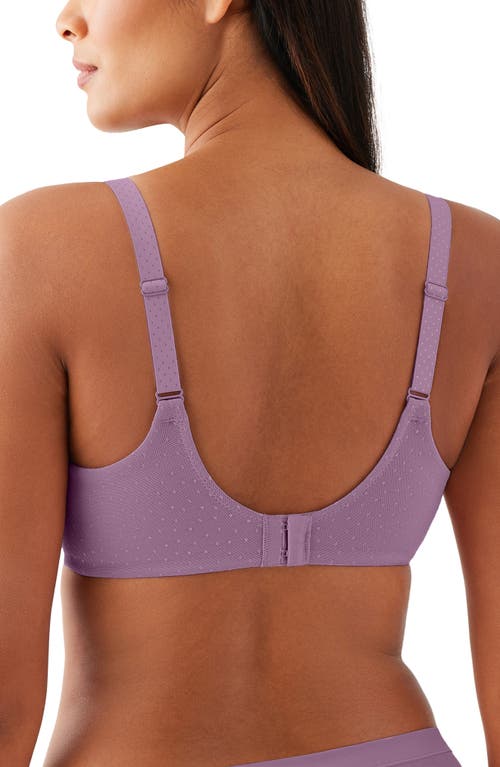 Wacoal Back Appeal Smoothing Underwire Bra In Purple