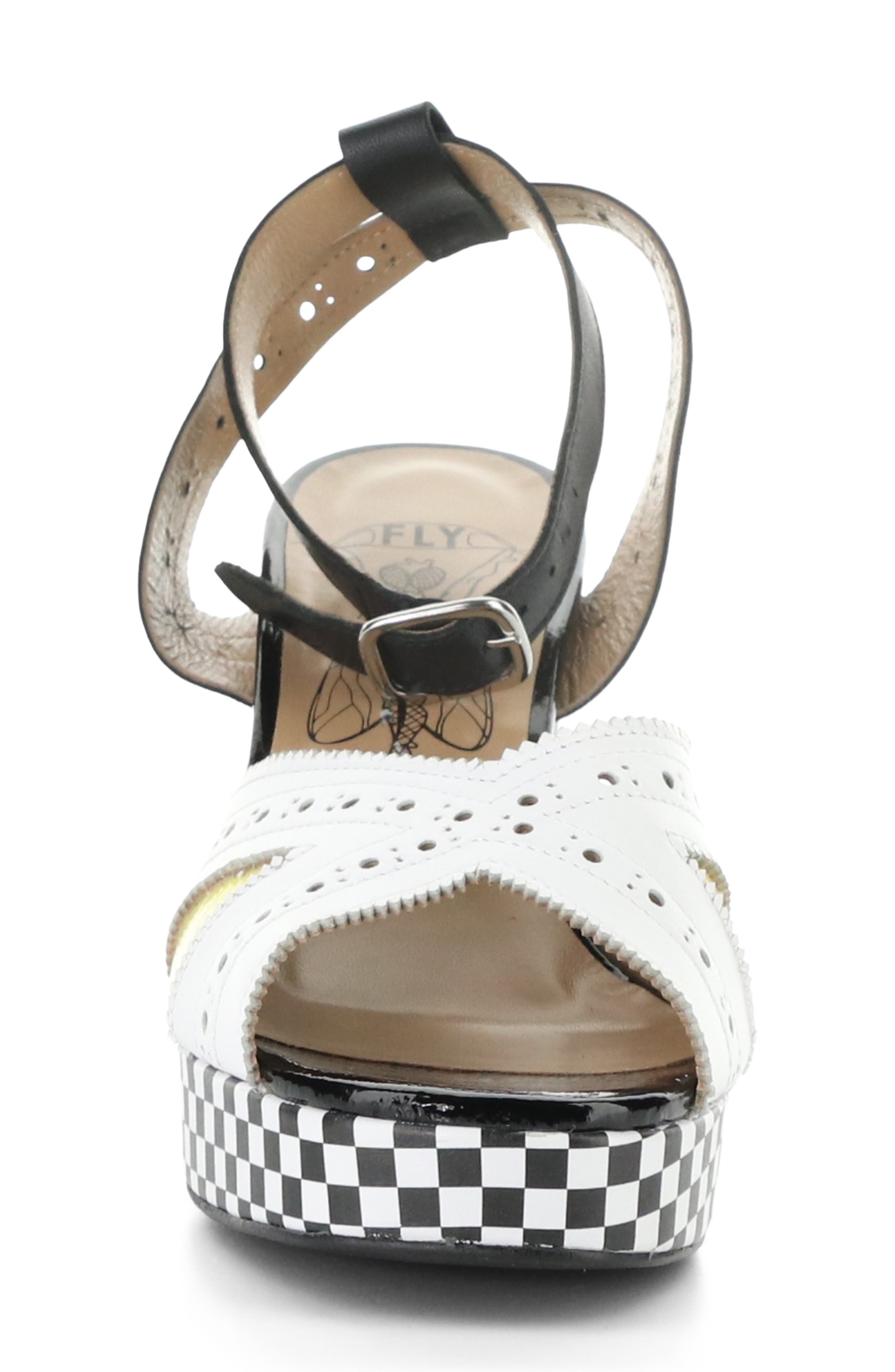 Fly London Eban Ankle Strap Platform Sandal, Alternate, color, 