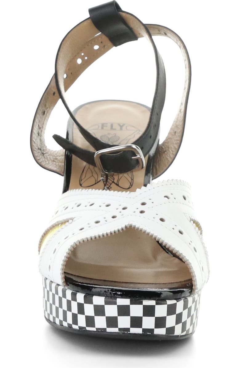 Fly London Eban Ankle Strap Platform Sandal, Alternate, color,