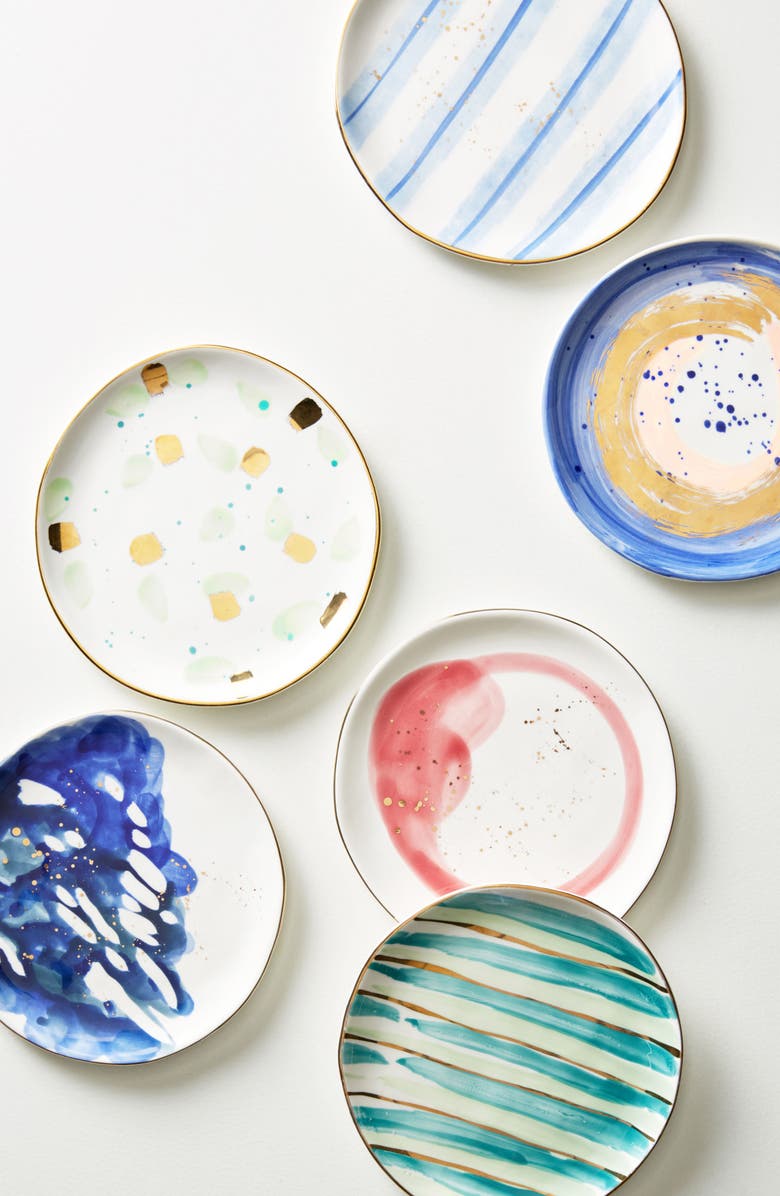 Anthropologie Home Anthropologie Mimira Canape Plate, Main, color, 