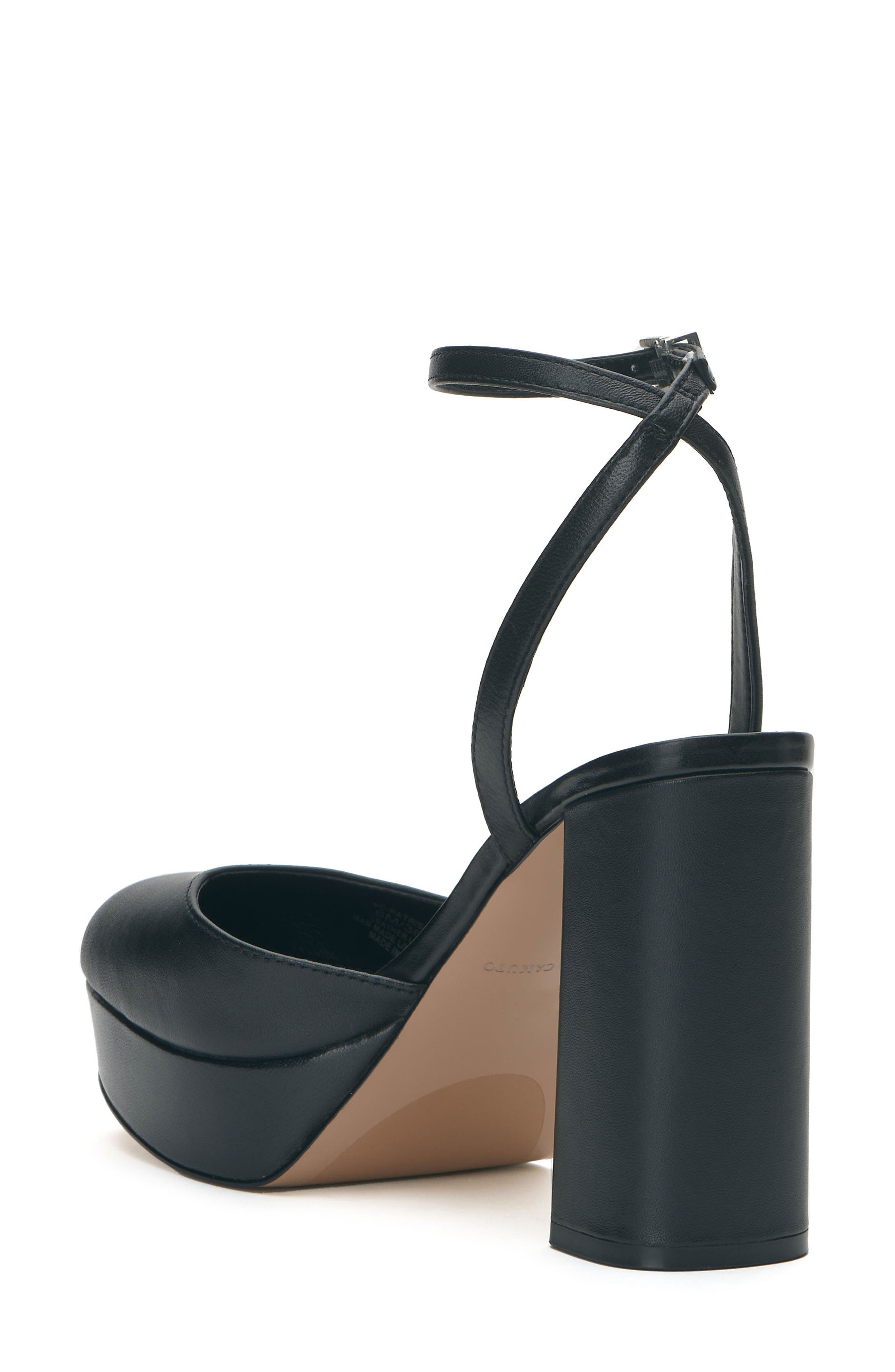 Vince Camuto Patrissya Ankle Strap Platform Pump, Alternate, color, 