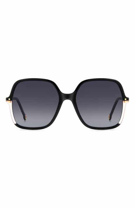 56mm Gradient Square Sunglasses