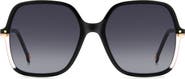 Carolina Herrera 56mm Gradient Square Sunglasses