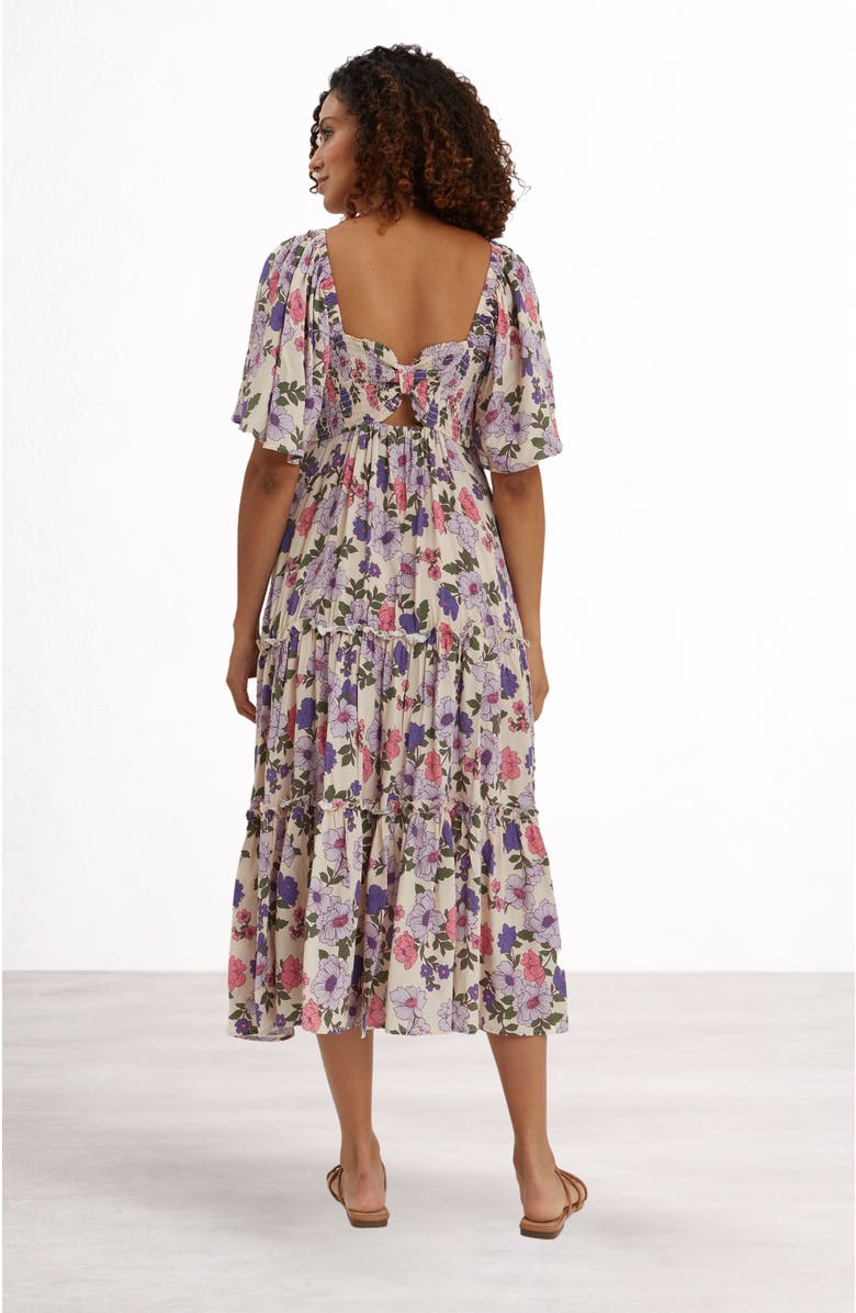 Nom Maternity Gracie Maternity & Nursing Dress, Alternate, color, Printed Floral