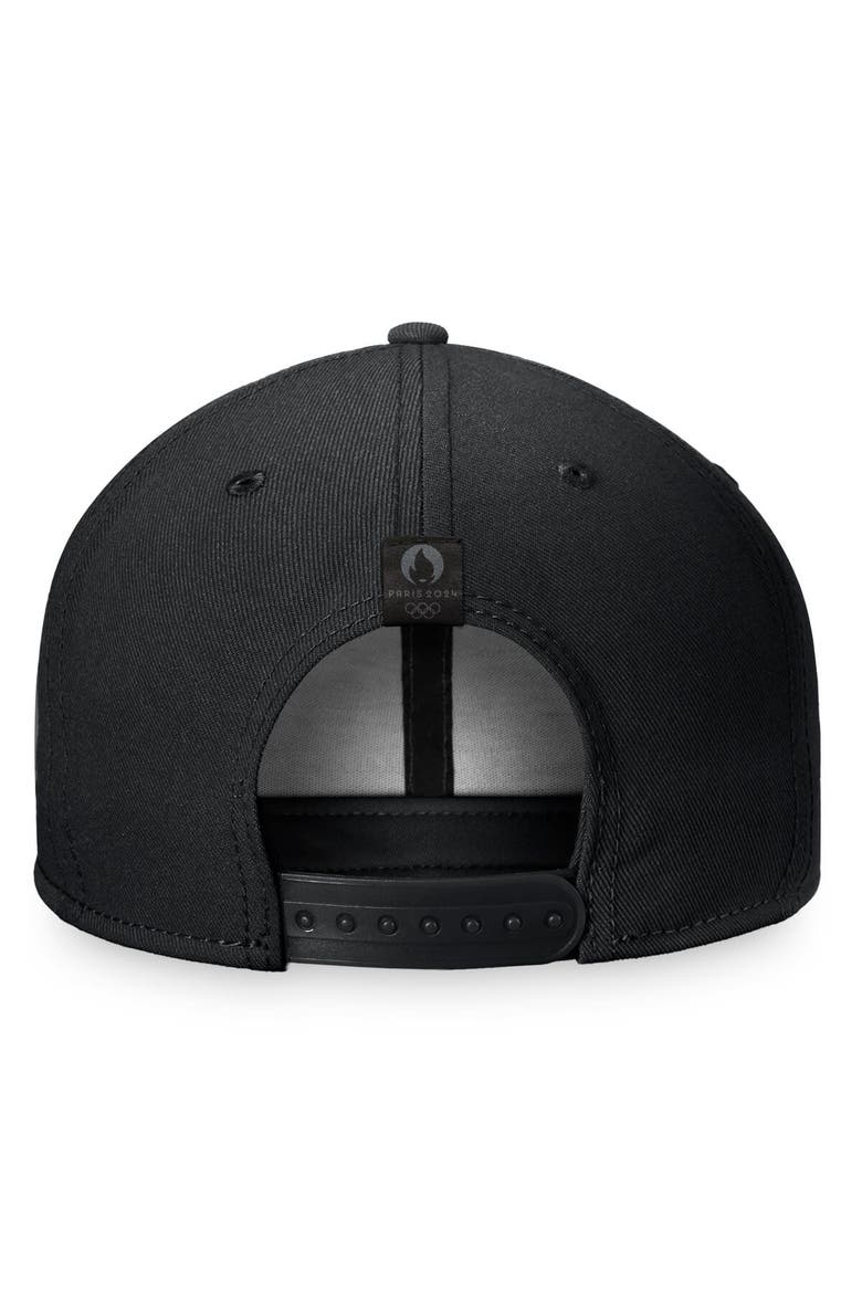 Men's Fanatics Branded Black Paris 2024 Summer Olympics Snapback Hat, Alternate, color, Black