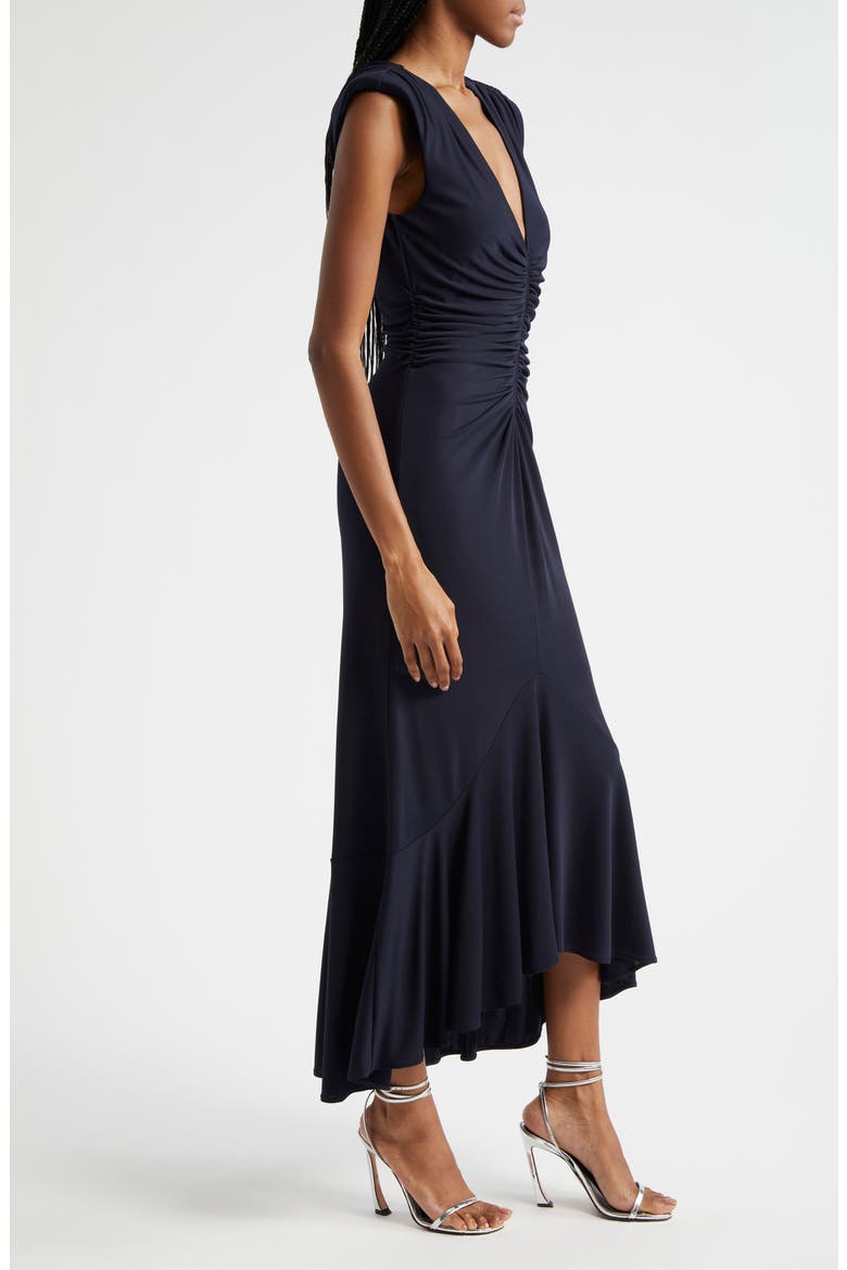 Dianne Cap Sleeve Dress, Alternate, color, NAVY