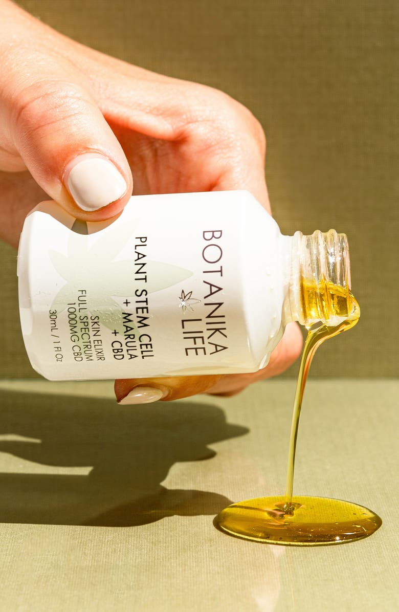 Botanika Life Plant Stem Cell + Marula + CBD Skin Elixir, Alternate, color,