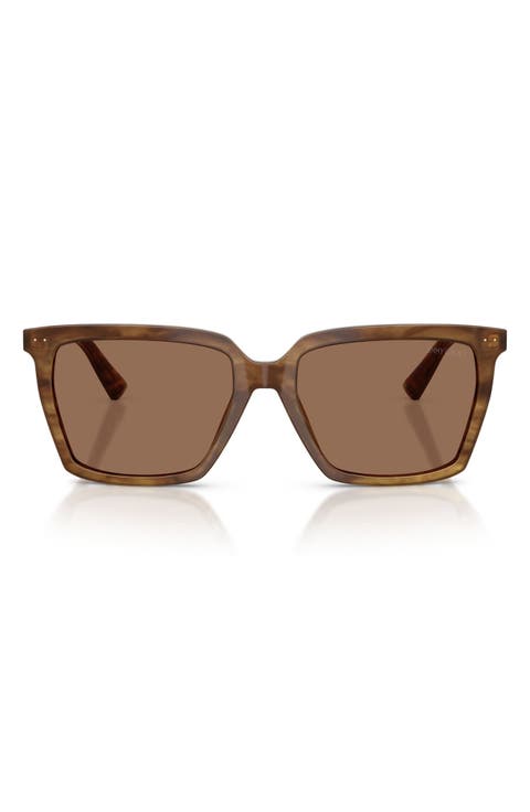 55mm Square Sunglasses