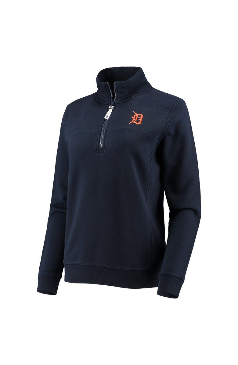 vineyard vines Women's Vineyard Vines Navy Detroit Tigers Shep Shirt Quarter-Zip Sweatshirt, Alternate, color, 