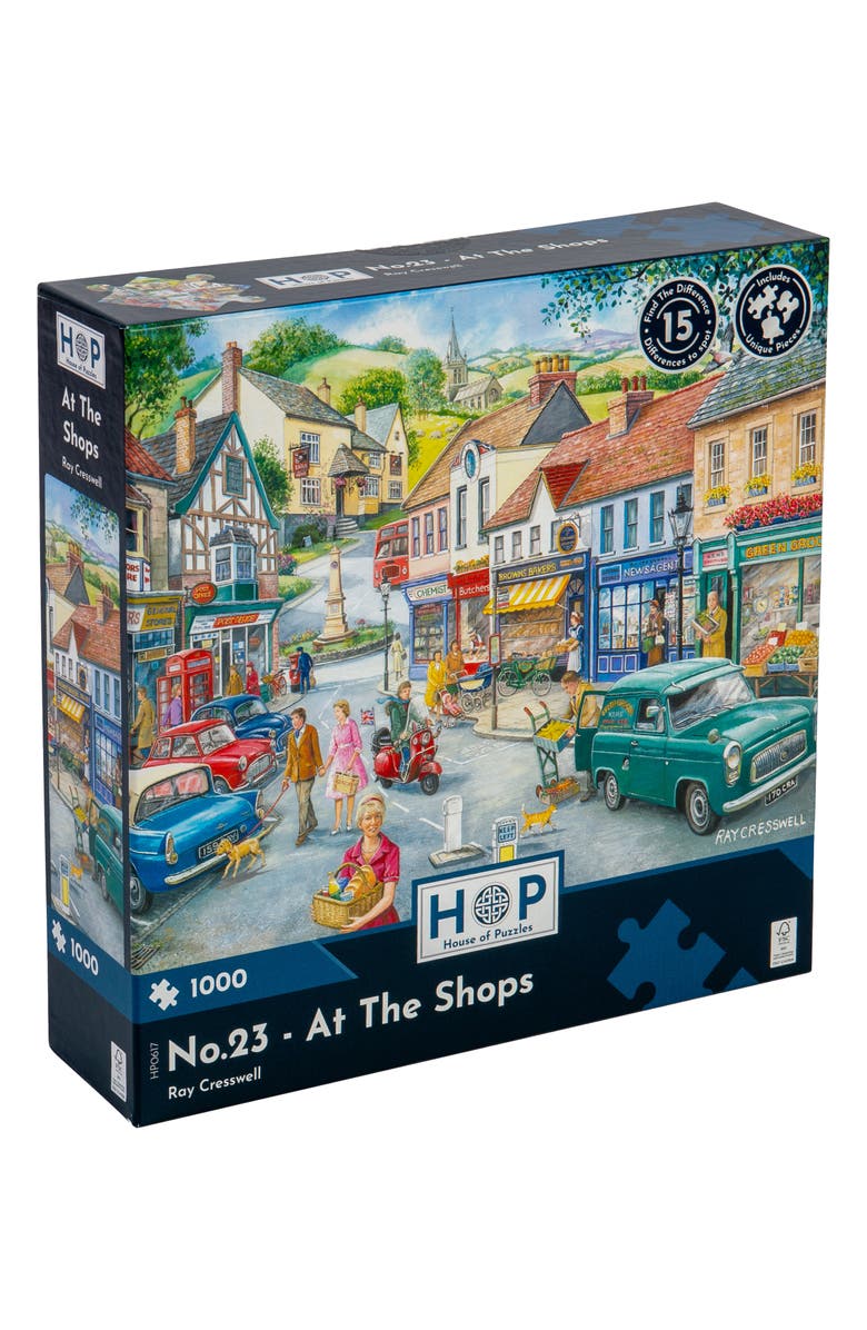 The House of Puzzles At the Shops 1000-Piece Jigsaw Puzzle, Main, color, 