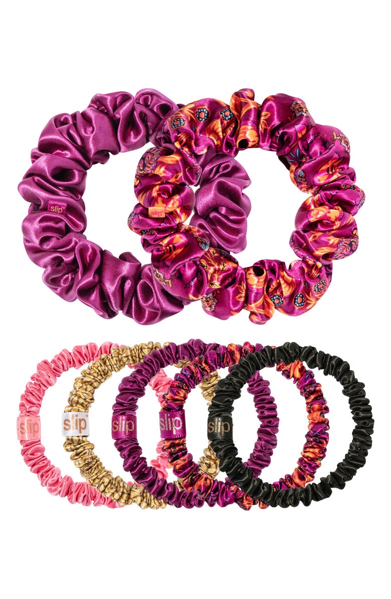 slip Super Bloom Mega Scrunchie Set USD $58 Value, Main, color, Super Bloom