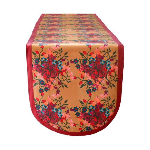 Sophie Williamson Design Table Runner In Orange